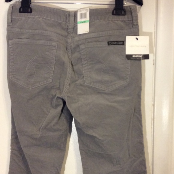 🆕Calvin Klein Jeans Gray Bootcut Corduroy Pants - Picture 5 of 7